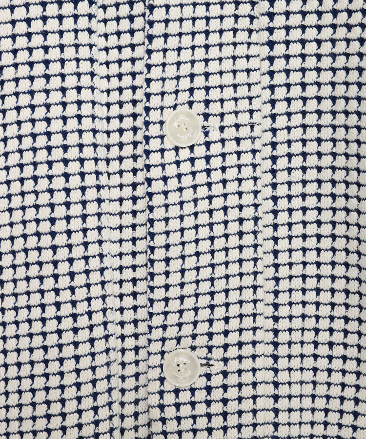 BIG WAFFLE CARDIGAN（SEAGREEN）｜TATRAS CONCEPT STORE