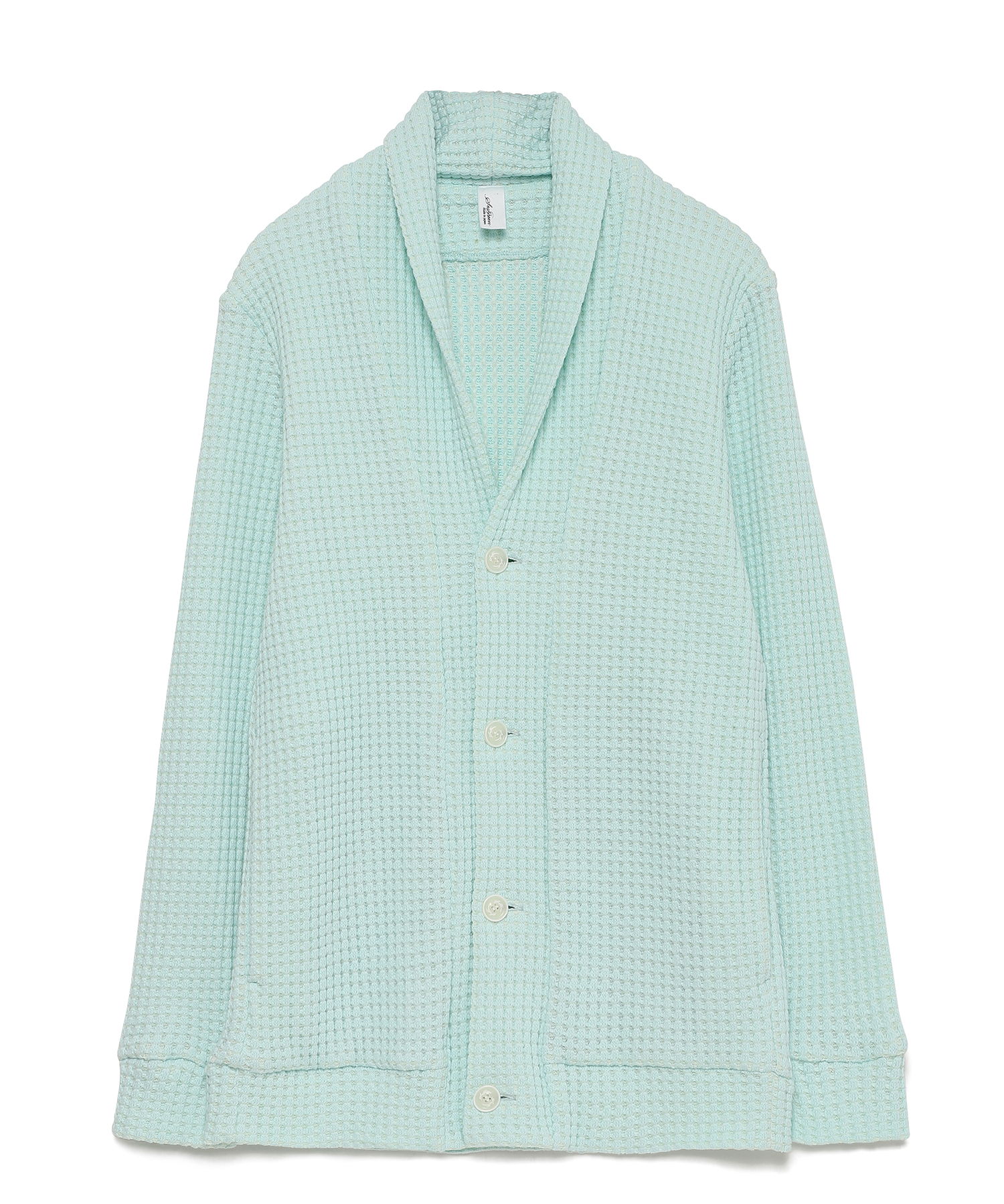 【公式】SEAGREEN (シーグリーン) BIG WAFFLE CARDIGAN SAX/45 サイズ:01,02,03,04 カーディガン メンズ