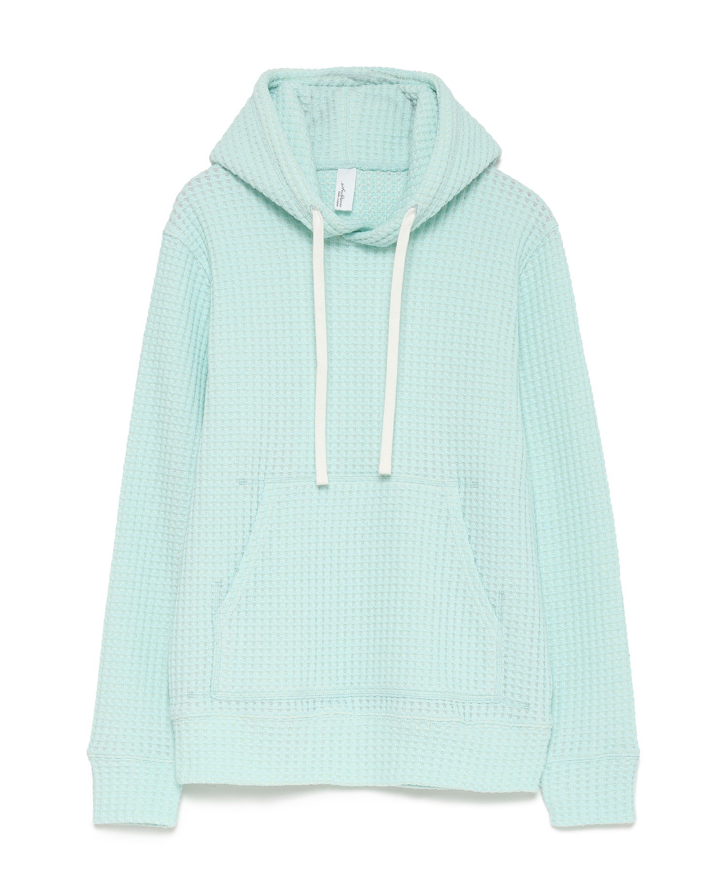 【公式】SEAGREEN (シーグリーン) BIG WAFFLE HOODIE SAX/45 サイズ:01,02,03,04 パーカー・スウェット メンズ