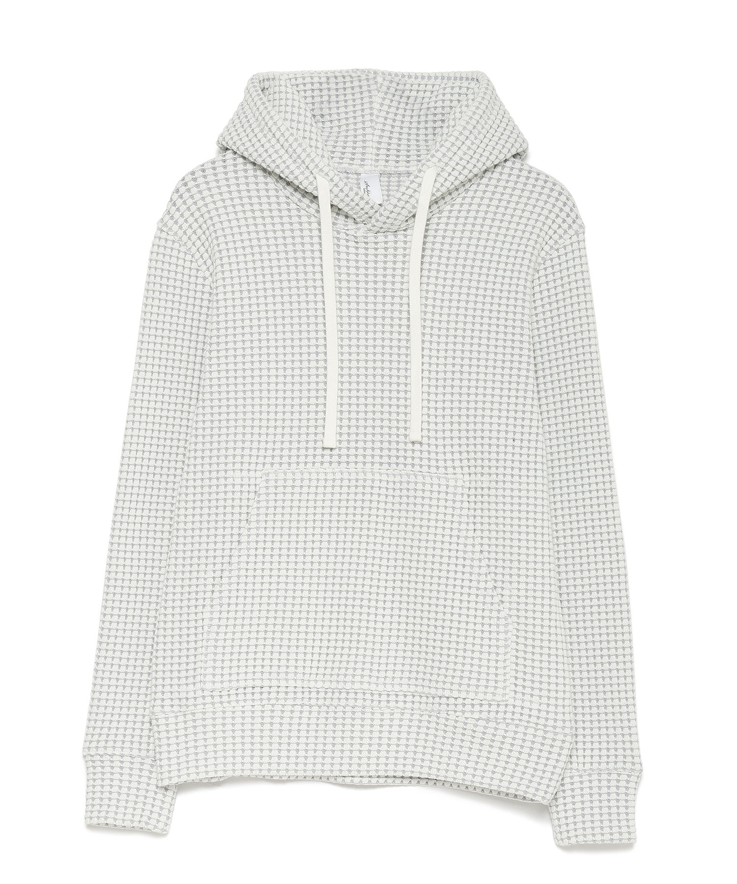 【公式】SEAGREEN (シーグリーン) BIG WAFFLE HOODIE IVORY/15 サイズ:01,02,03,04 パーカー・スウェット メンズ