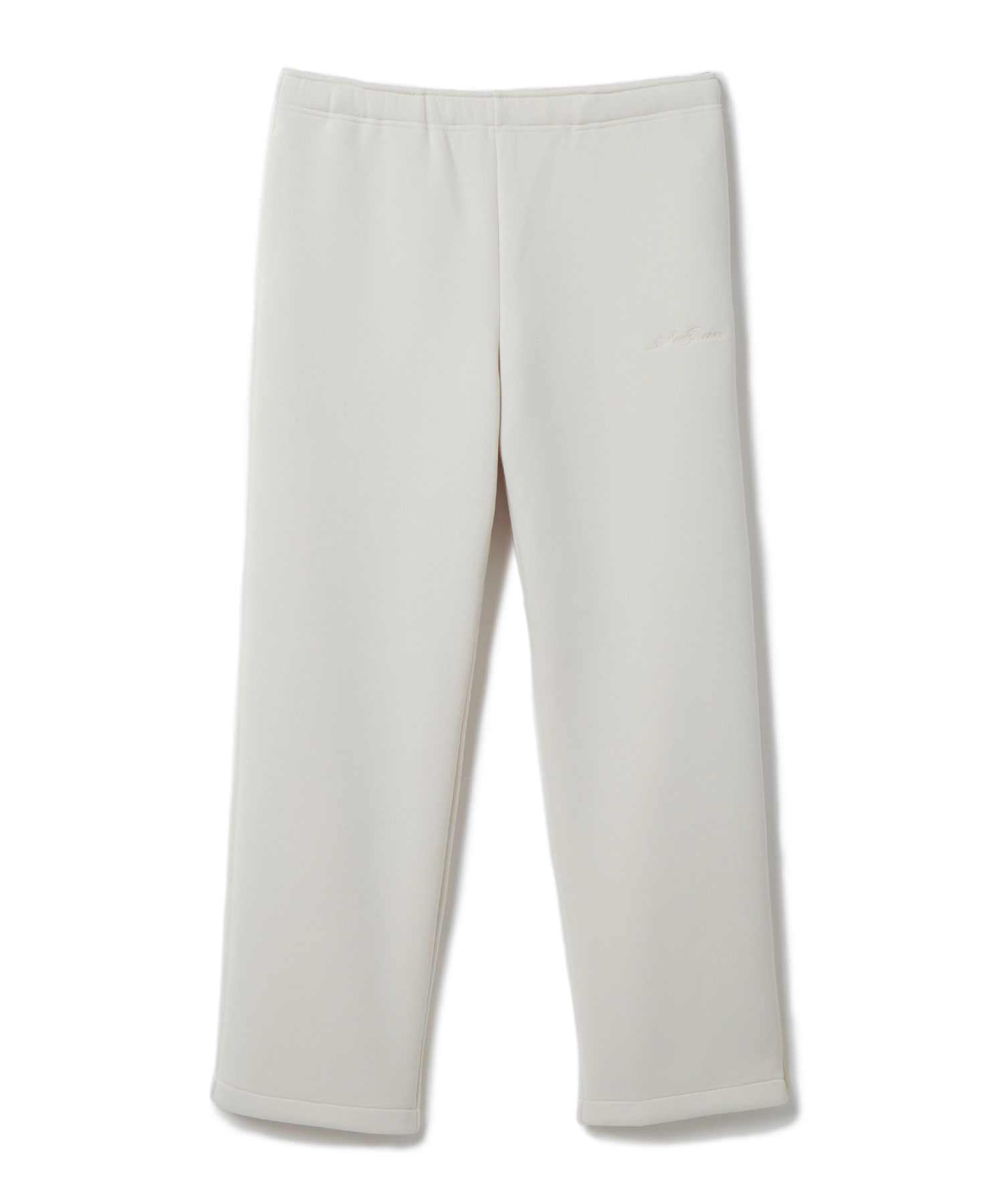 【公式】SEAGREEN (シーグリーン) ECO CARDBOARD KNIT LOUNGE PANTS IVORY/15 サイズ:01,02,03 ロングパンツ メンズ