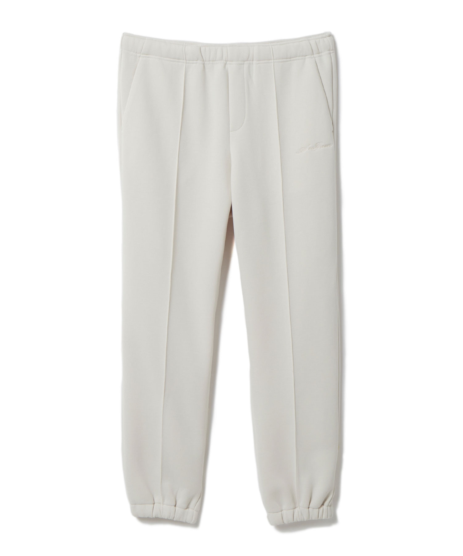 【公式】SEAGREEN (シーグリーン) ECO CARDBOARD KNIT TRACK PANTS IVORY/15 サイズ:01,02,03 ロングパンツ メンズ