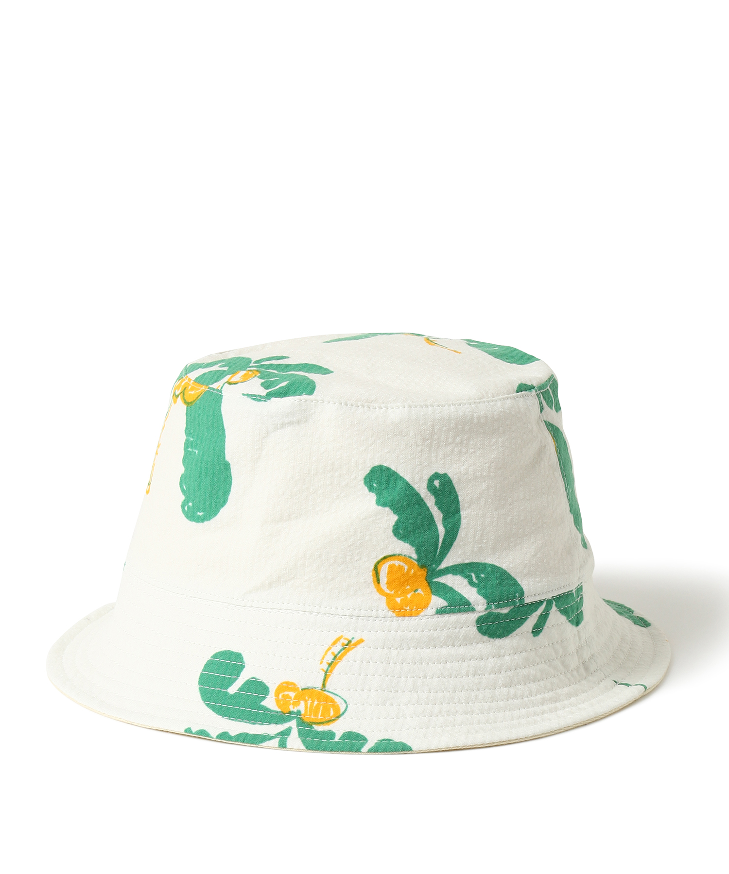 PALM TREE SEERSUCKER HAT（Seagreen）｜TATRAS CONCEPT STORE