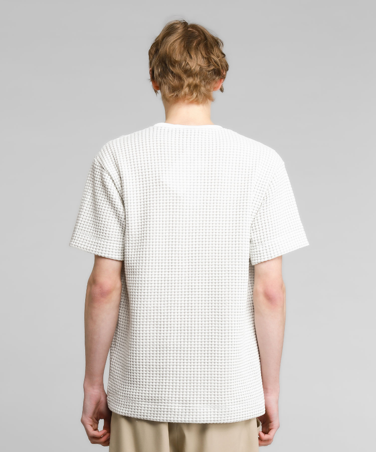 BIG WAFFLE T-SHIRT（Seagreen）｜TATRAS CONCEPT STORE タトラス公式