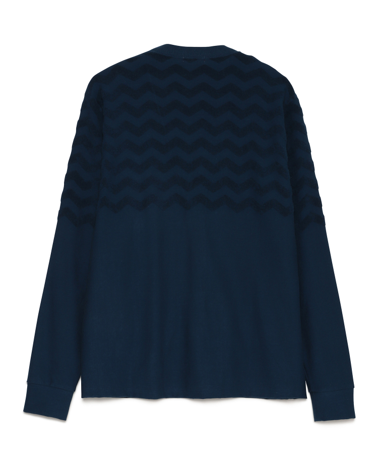 WAVE PILE CARDIGAN（SEAGREEN）｜TATRAS CONCEPT STORE タトラス公式通販サイト