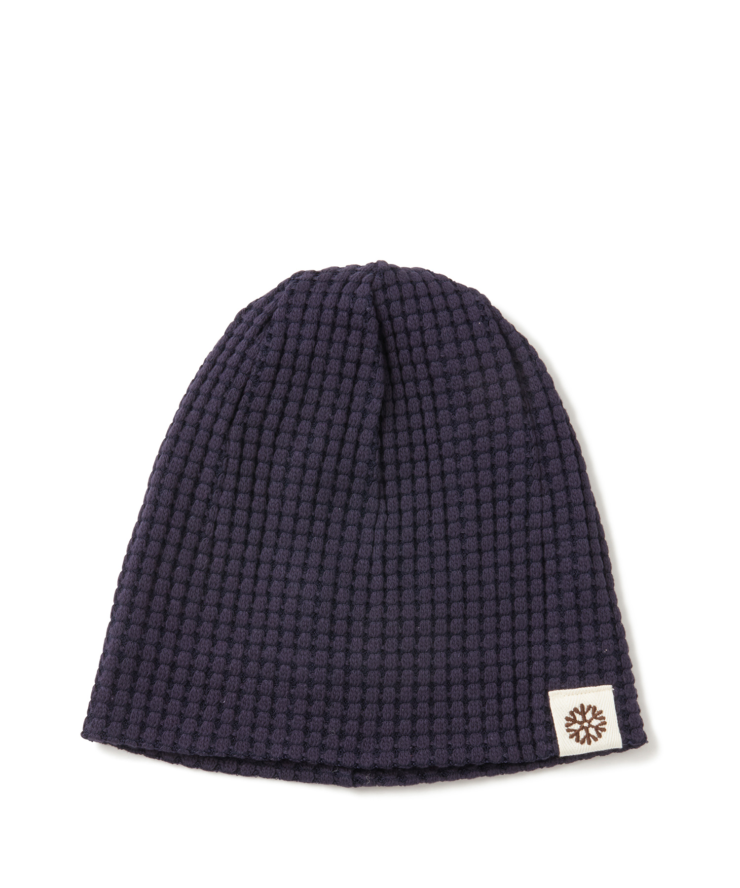 【公式】SEAGREEN (シーグリーン) BIG WAFFLE BEANIE NAVY/40 サイズ:F 帽子 メンズ