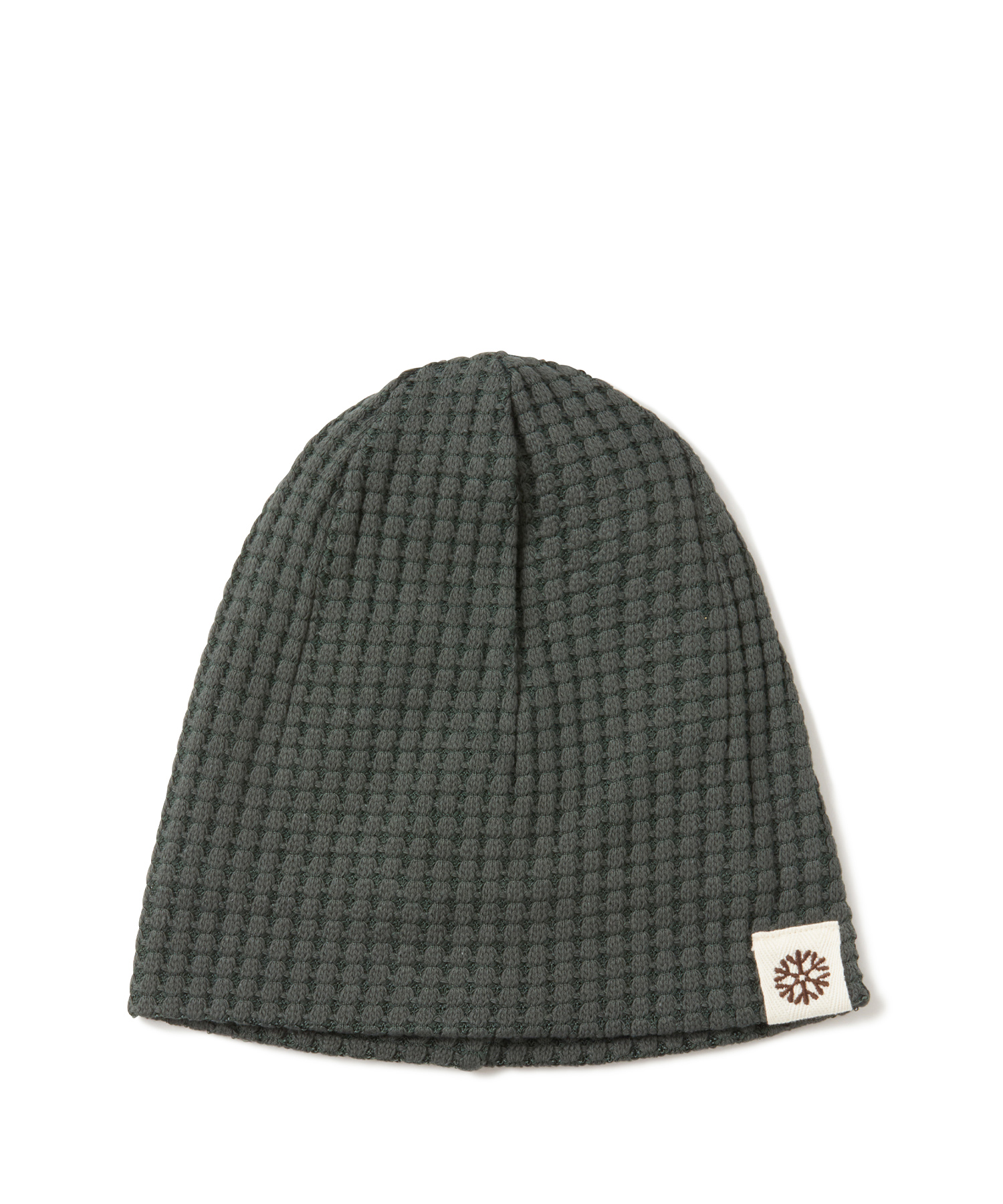 【公式】SEAGREEN (シーグリーン) BIG WAFFLE BEANIE D.GREEN/31 サイズ:F 帽子 メンズ