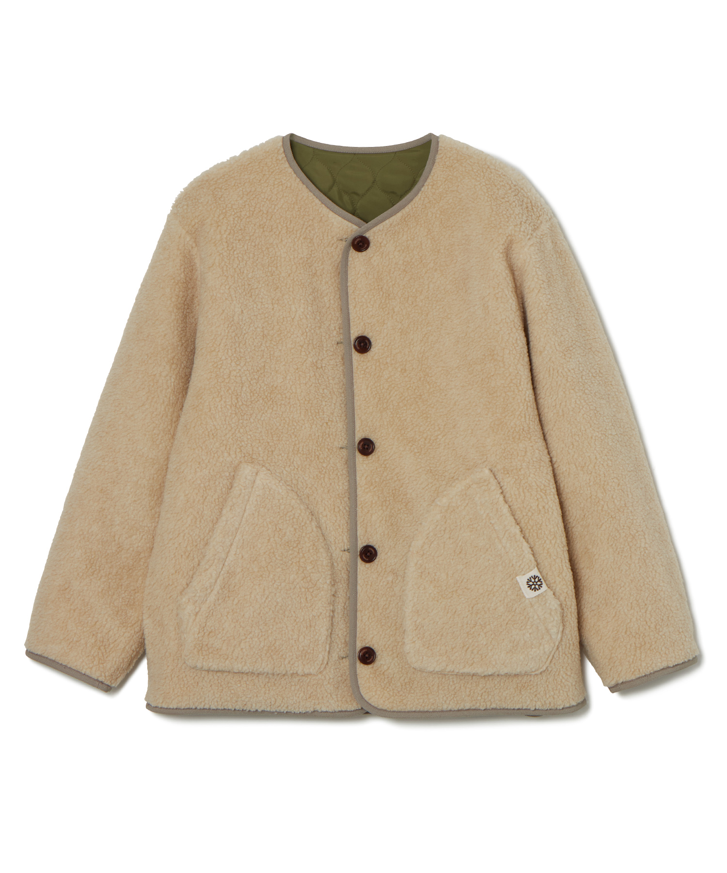 【公式】SEAGREEN (シーグリーン) REVERSIBLE BOA JACKET 送料無料 IVORY/15 サイズ:02,03,04 ブルゾン メンズ