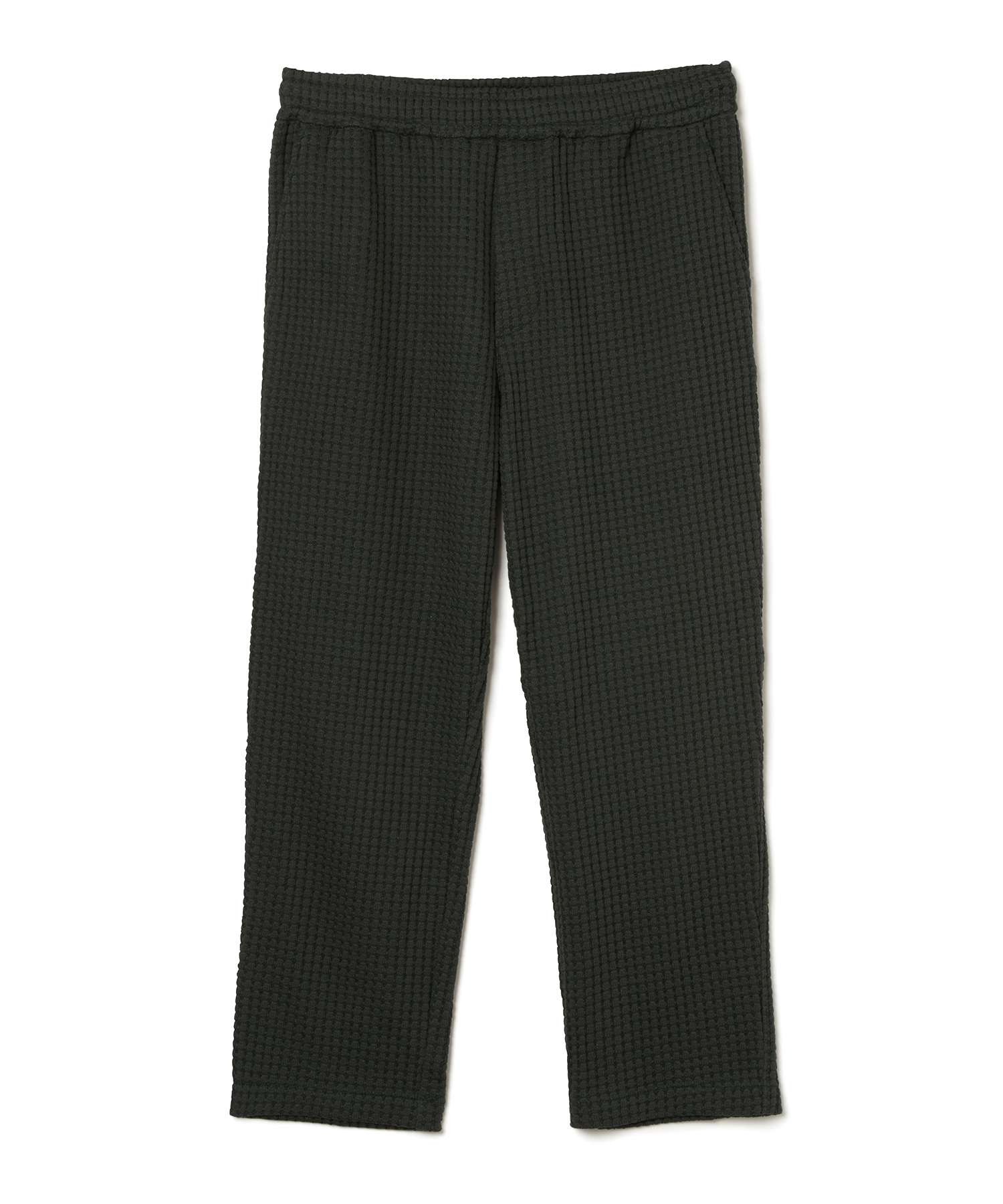 【公式】SEAGREEN (シーグリーン) BIG WAFFLE STRAIGHT PANTS D.GREEN/31 サイズ:02,03,04 ロングパンツ メンズ