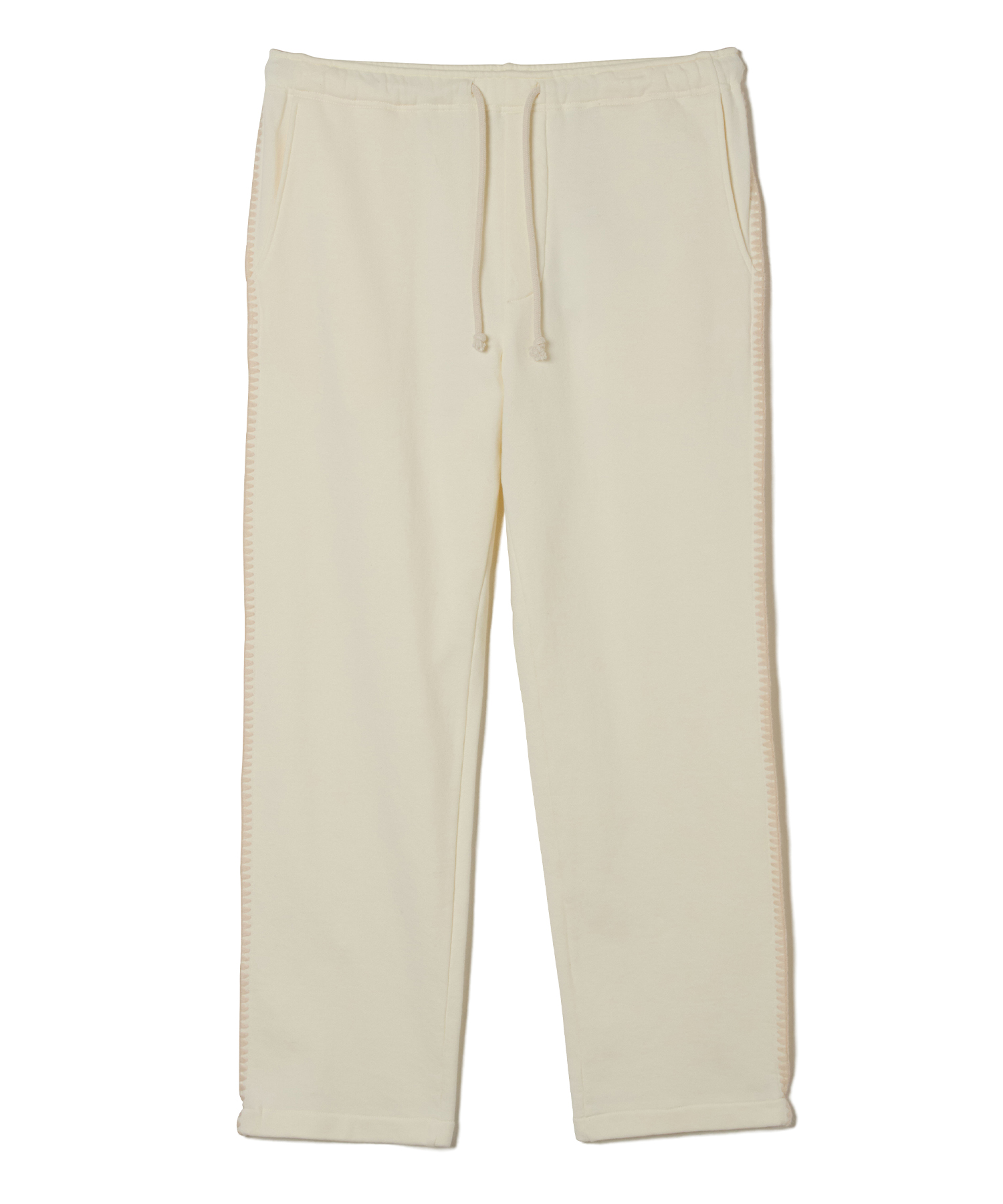 【公式】SEAGREEN (シーグリーン) HAMAGURI LOUNGE PANTS IVORY/15 サイズ:02,03 ロングパンツ メンズ