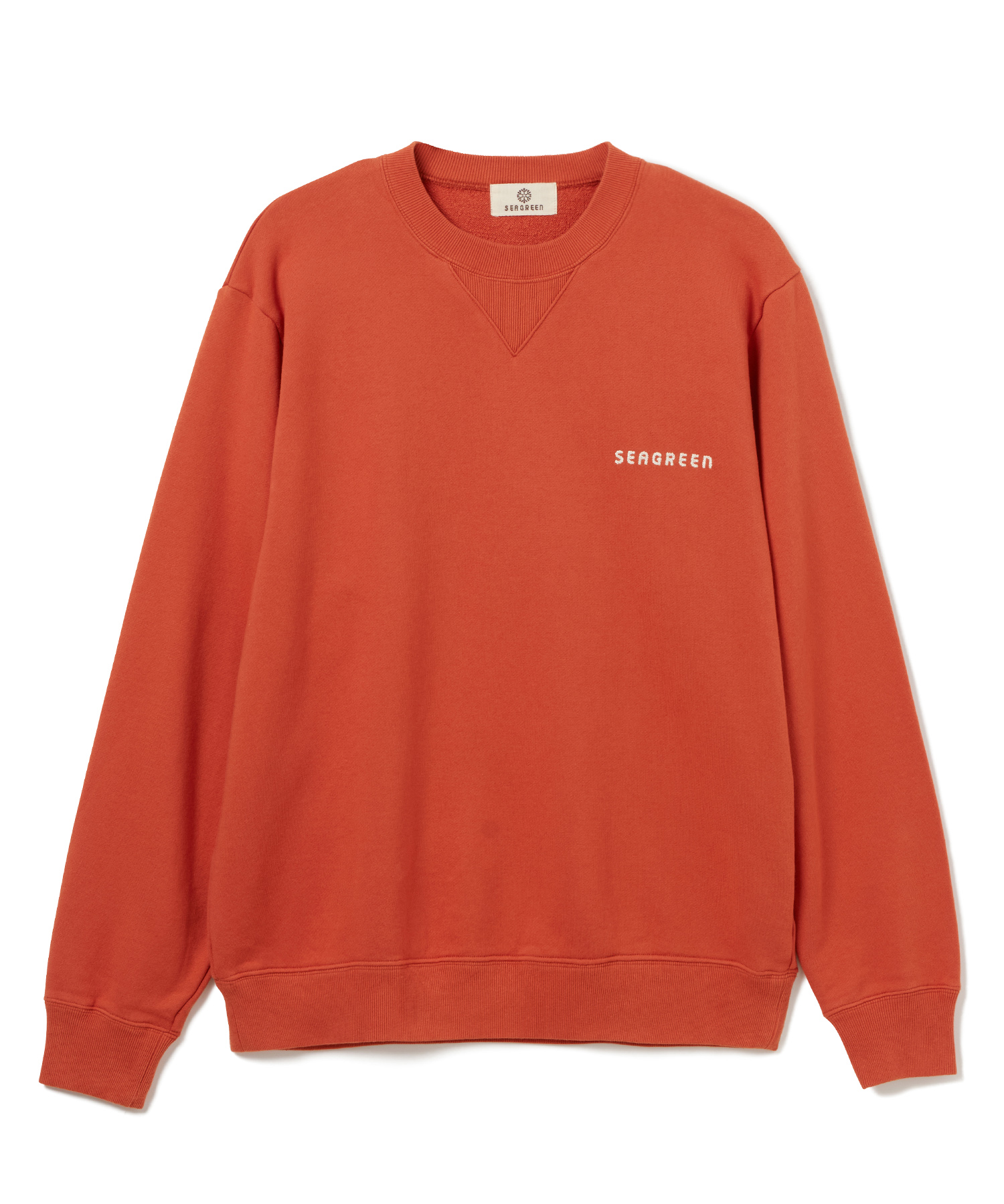 SEAGREEN(シーグリーン) REGULAR FIT CREW NECK ・リラックス感がありつつも大きすぎない上品なシルエットのクルーネックプルオーバー。 ・トルコ産の良質なオーガニックコットン