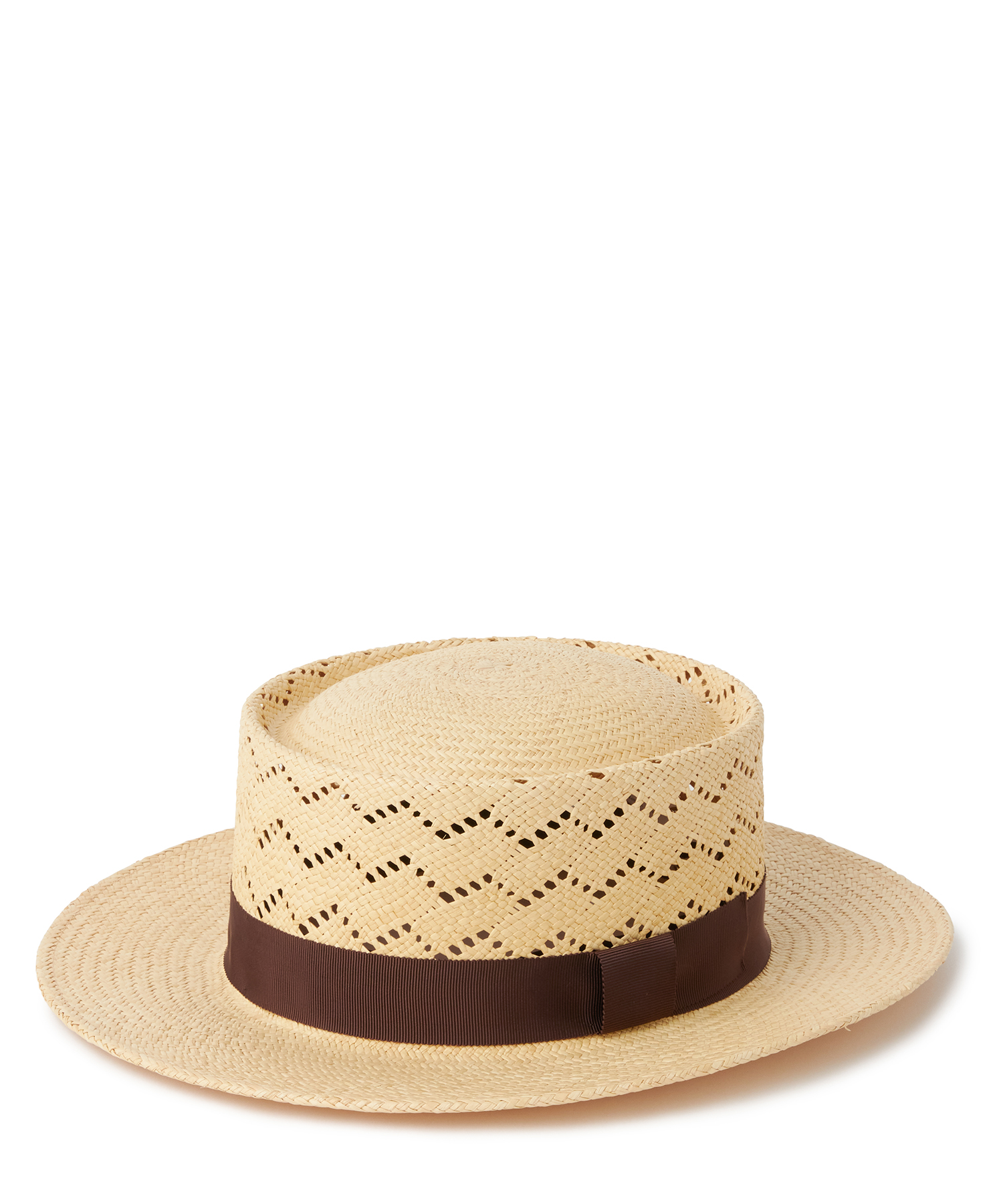 【公式】SEAGREEN (シーグリーン) PANAMA HAT BEIGE/27 サイズ:F 帽子 メンズ