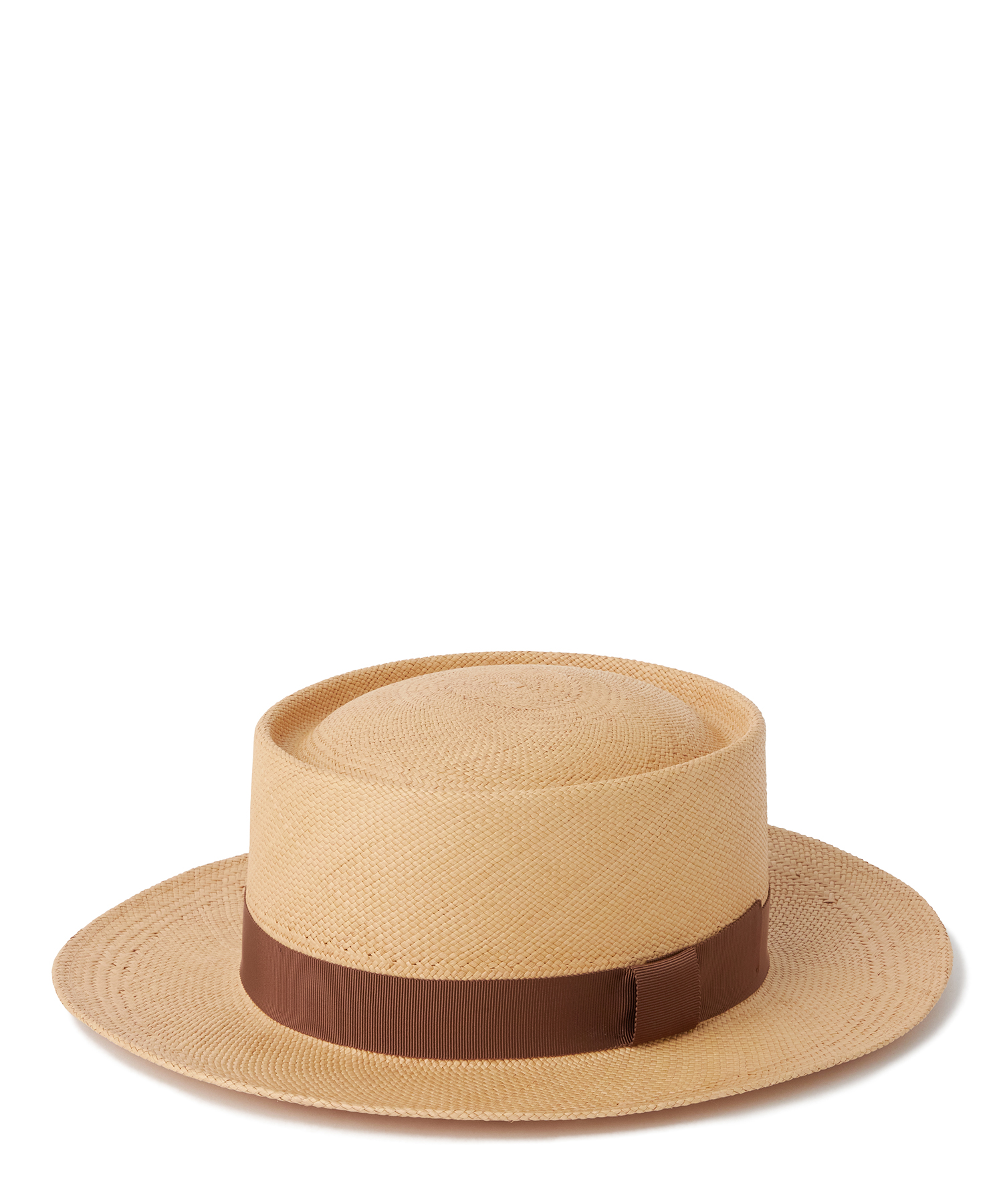 【公式】SEAGREEN (シーグリーン) PANAMA HAT BROWN/20 サイズ:F 帽子 メンズ