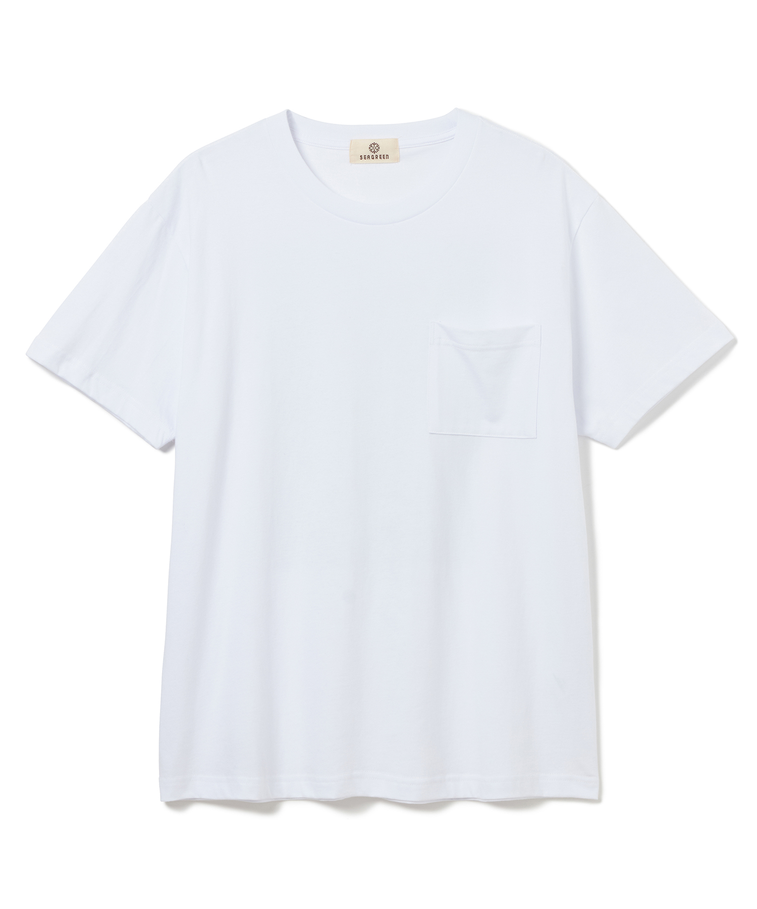 【公式】SEAGREEN (シーグリーン) [LEON別注] SOFT JERSEY T-SHIRT WHITE/10 サイズ:02,03,04 Tシャツ・カットソー メンズ