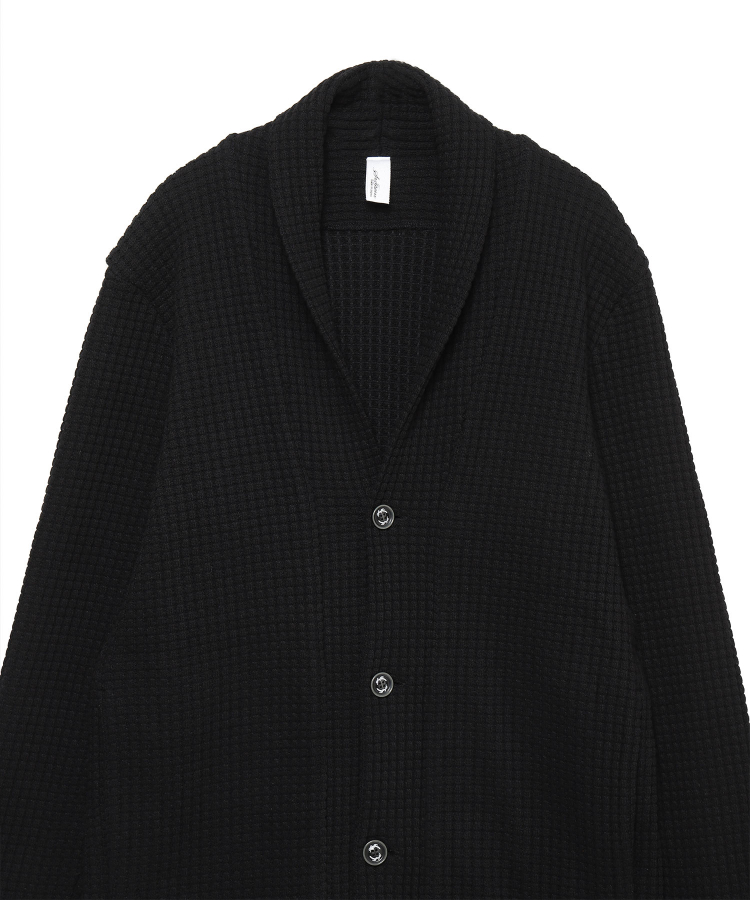 [直営店限定] BIG WAFFLE CARDIGAN（Seagreen）｜TATRAS