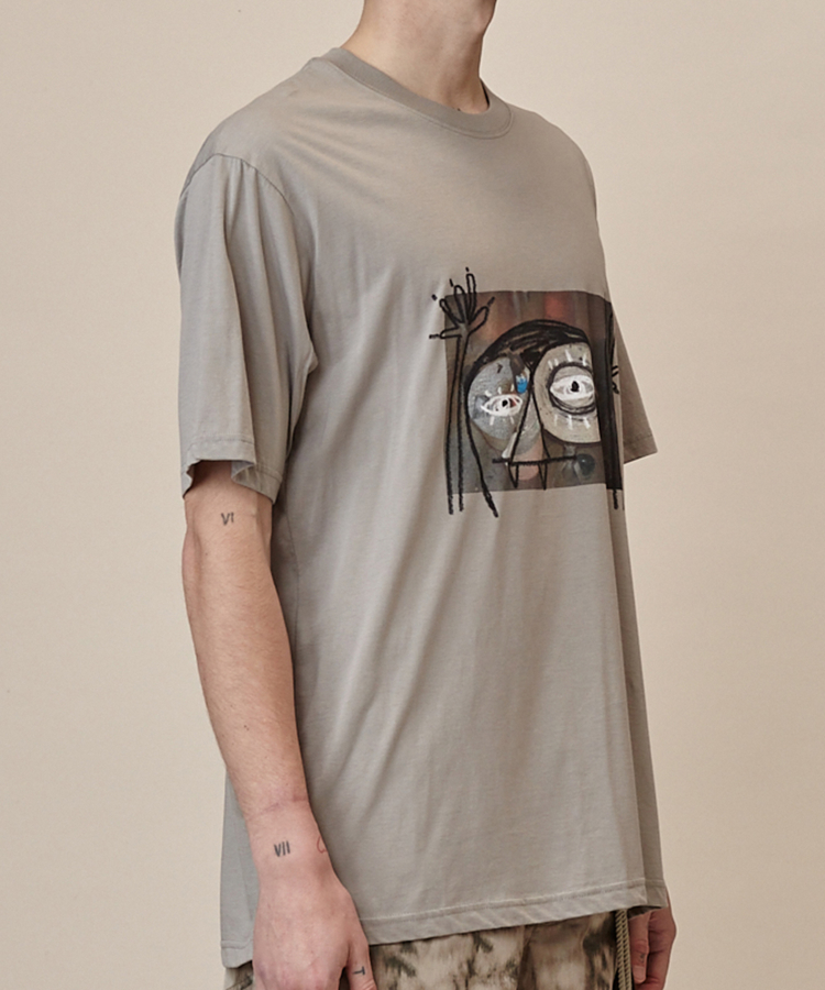 MONSTER OVERSIZED TEE（SONG FOR THE MUTE）｜TATRAS CONCEPT STORE