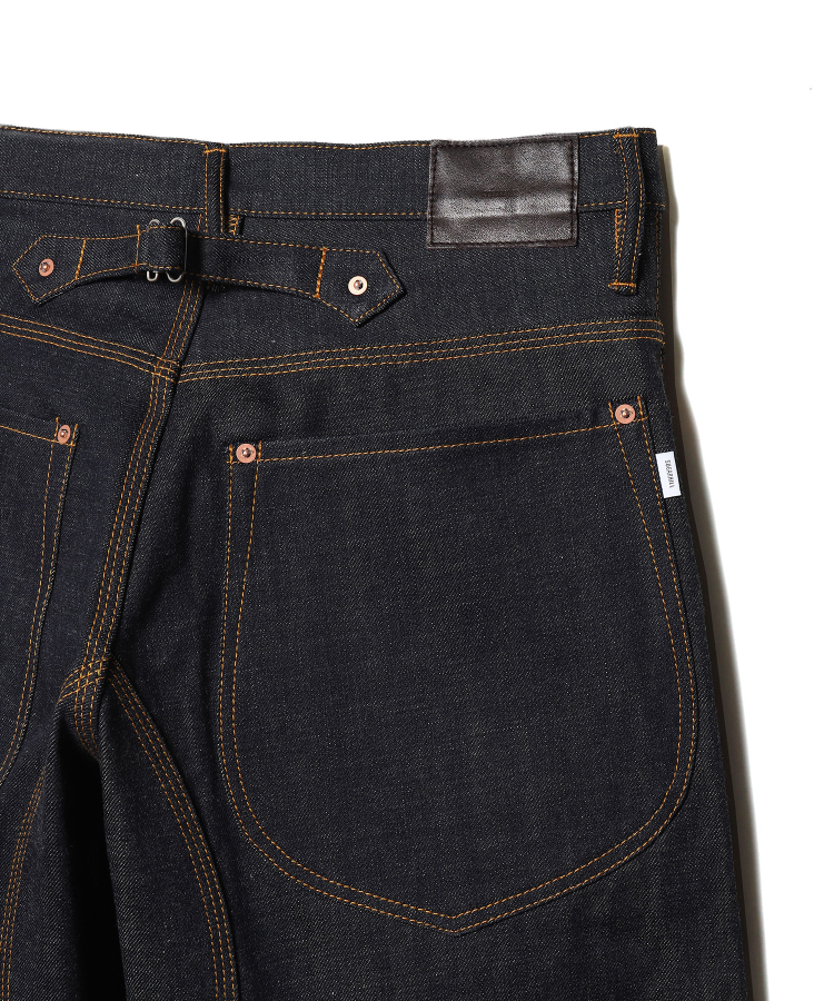 CLASSIC DOUBLE KNEE DENIM PANTS（SUGARHILL）｜TATRAS CONCEPT STORE