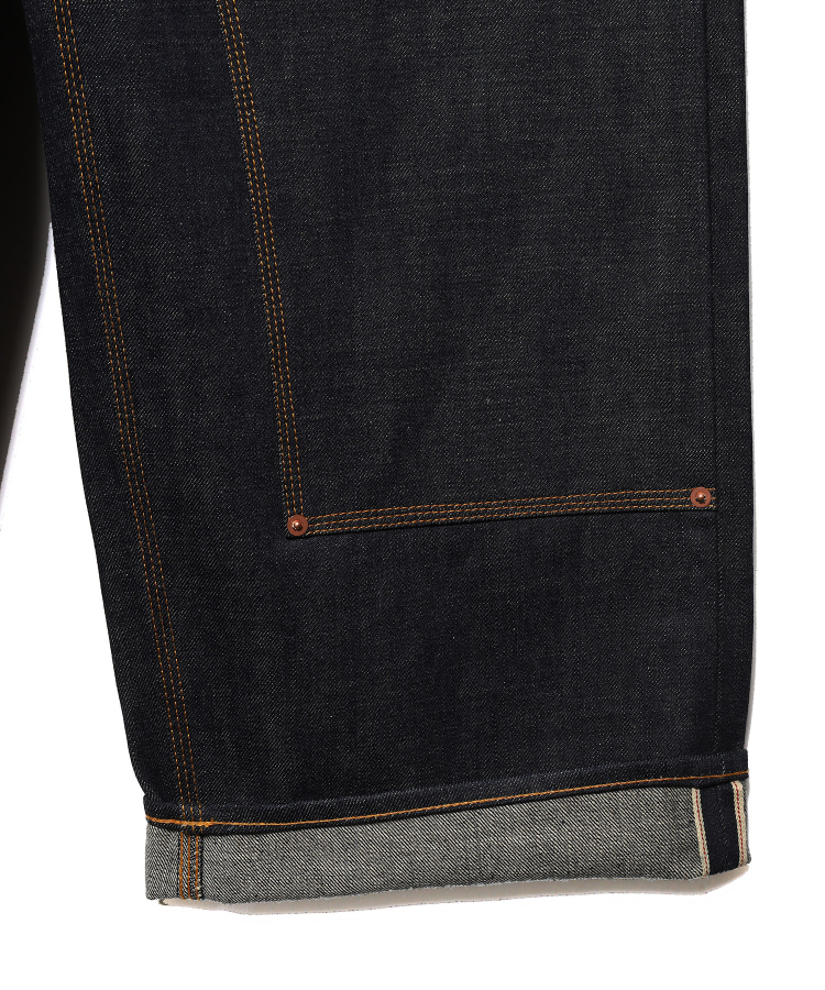 CLASSIC DOUBLE KNEE DENIM PANTS（SUGARHILL）｜TATRAS CONCEPT STORE 