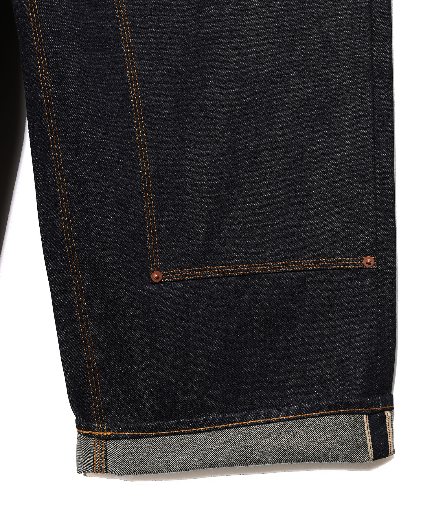 CLASSIC DOUBLE KNEE DENIM PANTS（SUGARHILL）｜TATRAS CONCEPT STORE