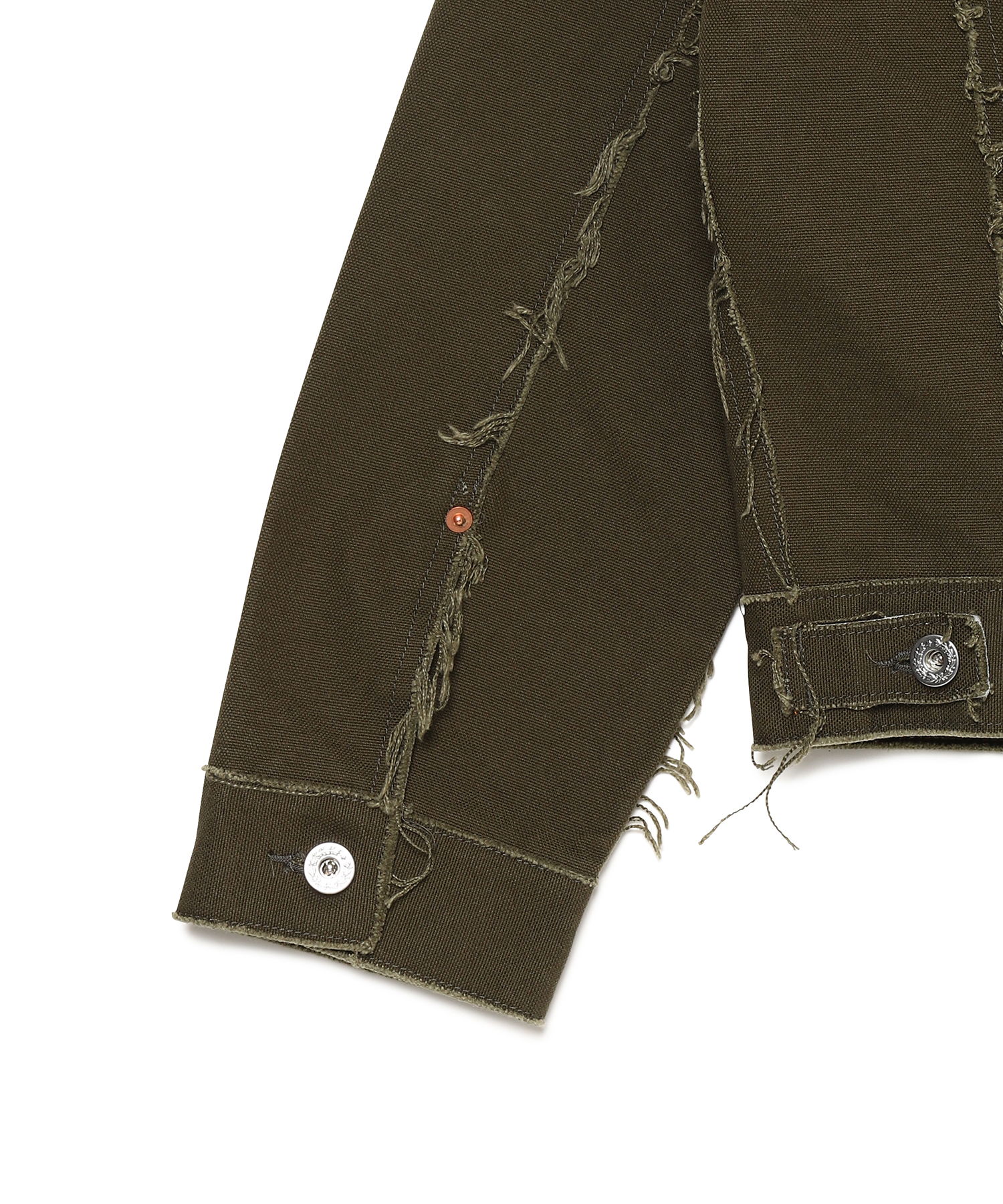 新着商品 sugarhill RAW Cane Raw EDGE Jacket CANVAS II DENIM Sugar