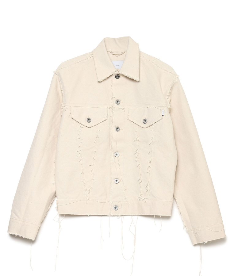 大人気商品 sugarhill RAW EDGE CANVAS DENIM JACKET | ochge.org