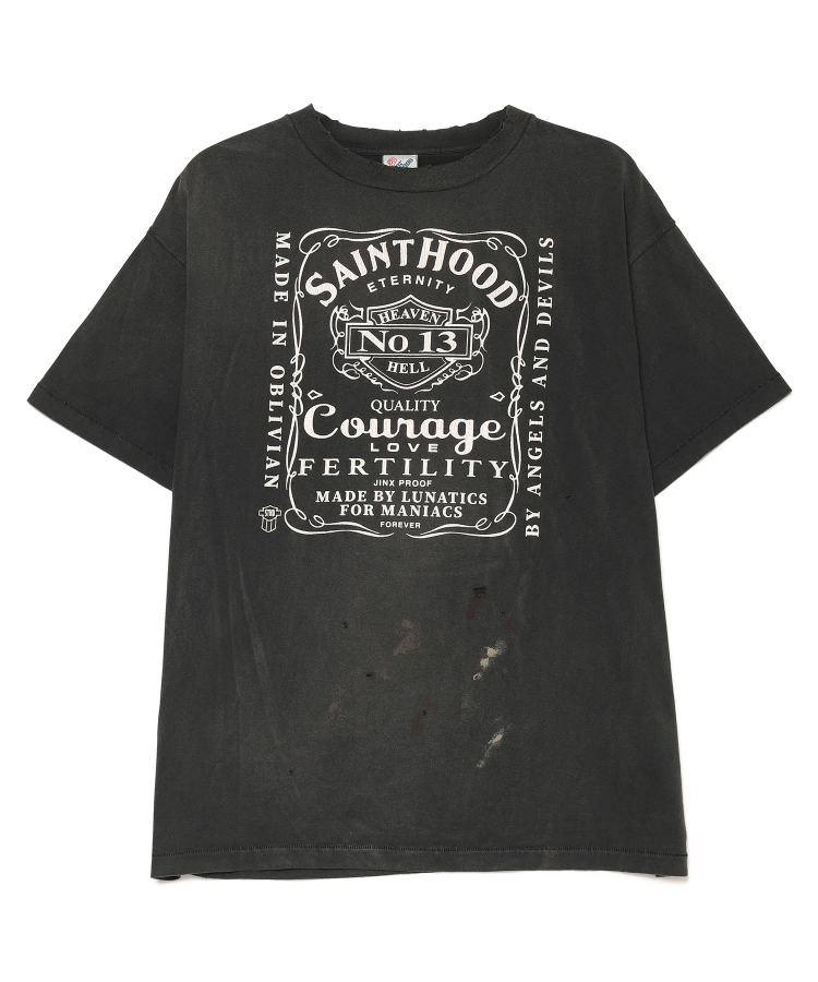 SAINT MICHAEL STHD_SS TEE/SKULL BIKE-