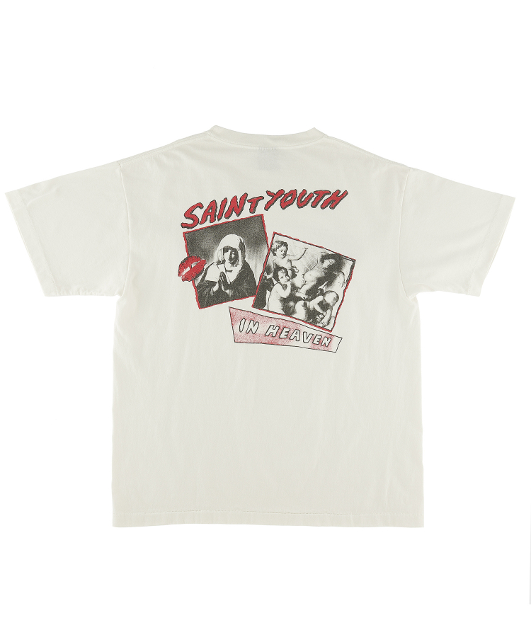 SAINT MICHAEL (セントマイケル) SS TEE IN HEAVEN - camaradesabara