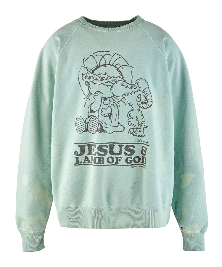 saint michael SWEATSHIRT Ｌサイズ - トップス