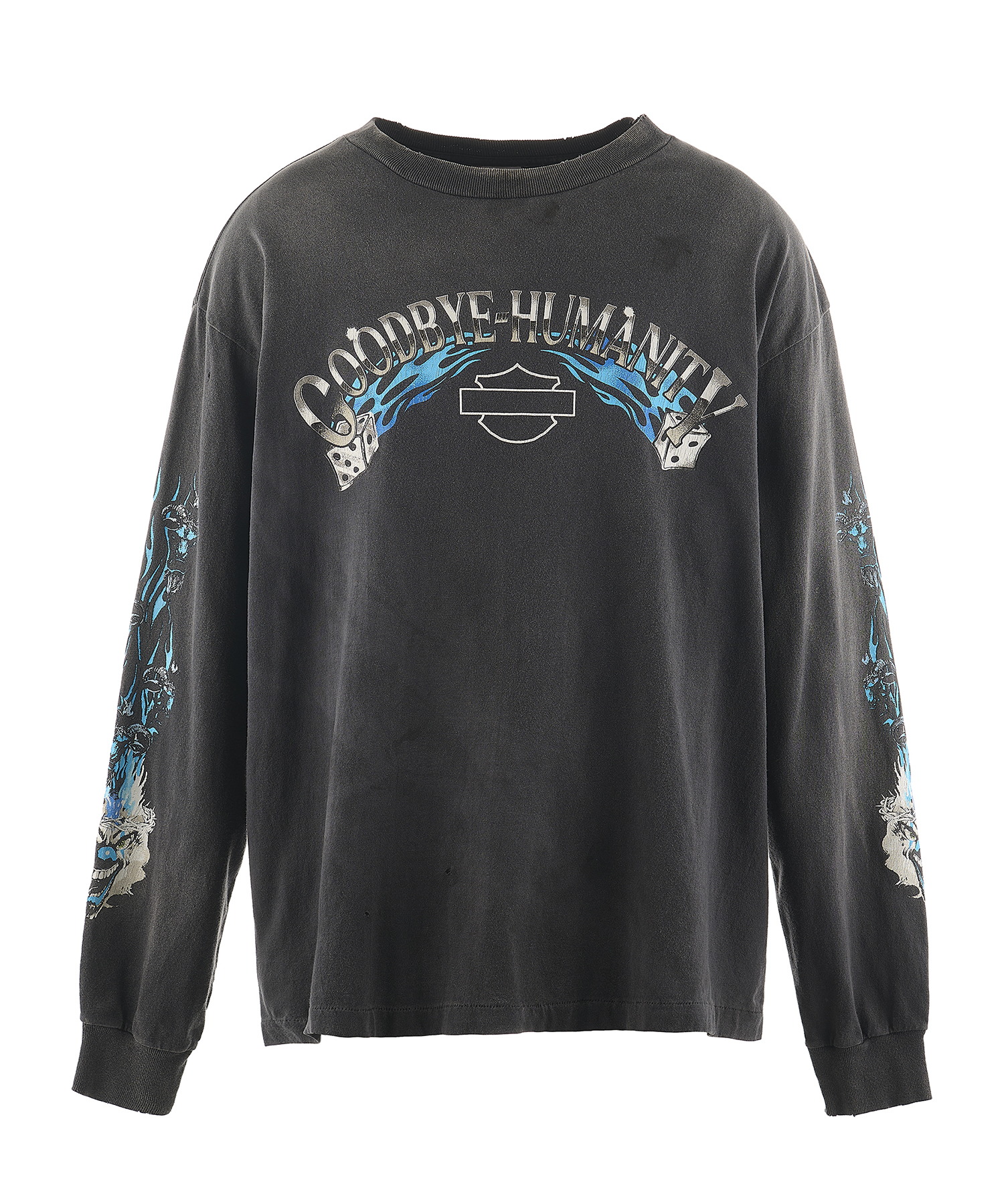 SAINT MICHAEL (セント マイケル) LS TEE/BTFL BASTARS 送料無料 BLACK/01 サイズ:M,L,XL ロングスリーブカットソー メンズ