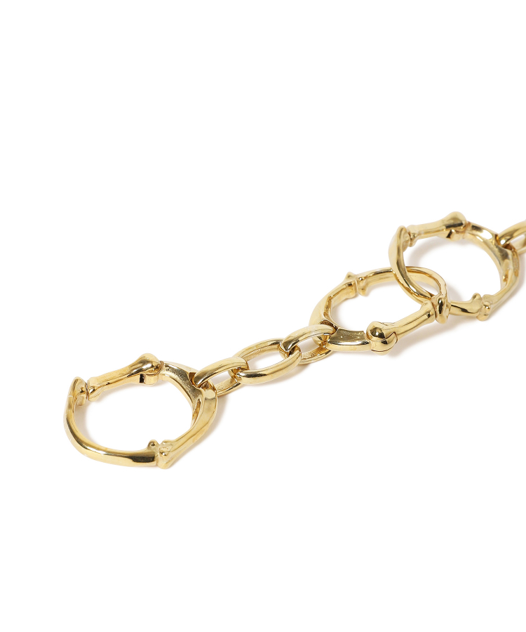 bone shaped carabiner bracelet（TAKAHIROMIYASHITA The Soloist 
