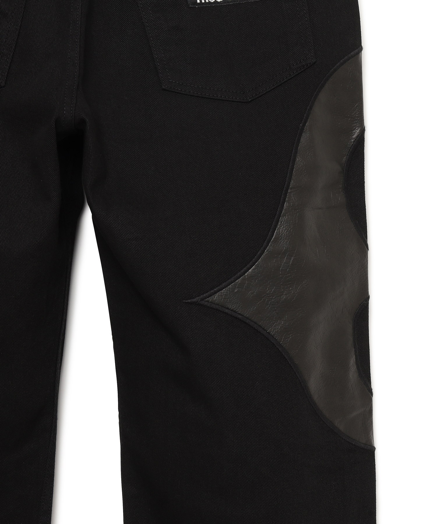 TC Leather Black denim pants（Thug Club）｜TATRAS CONCEPT STORE 