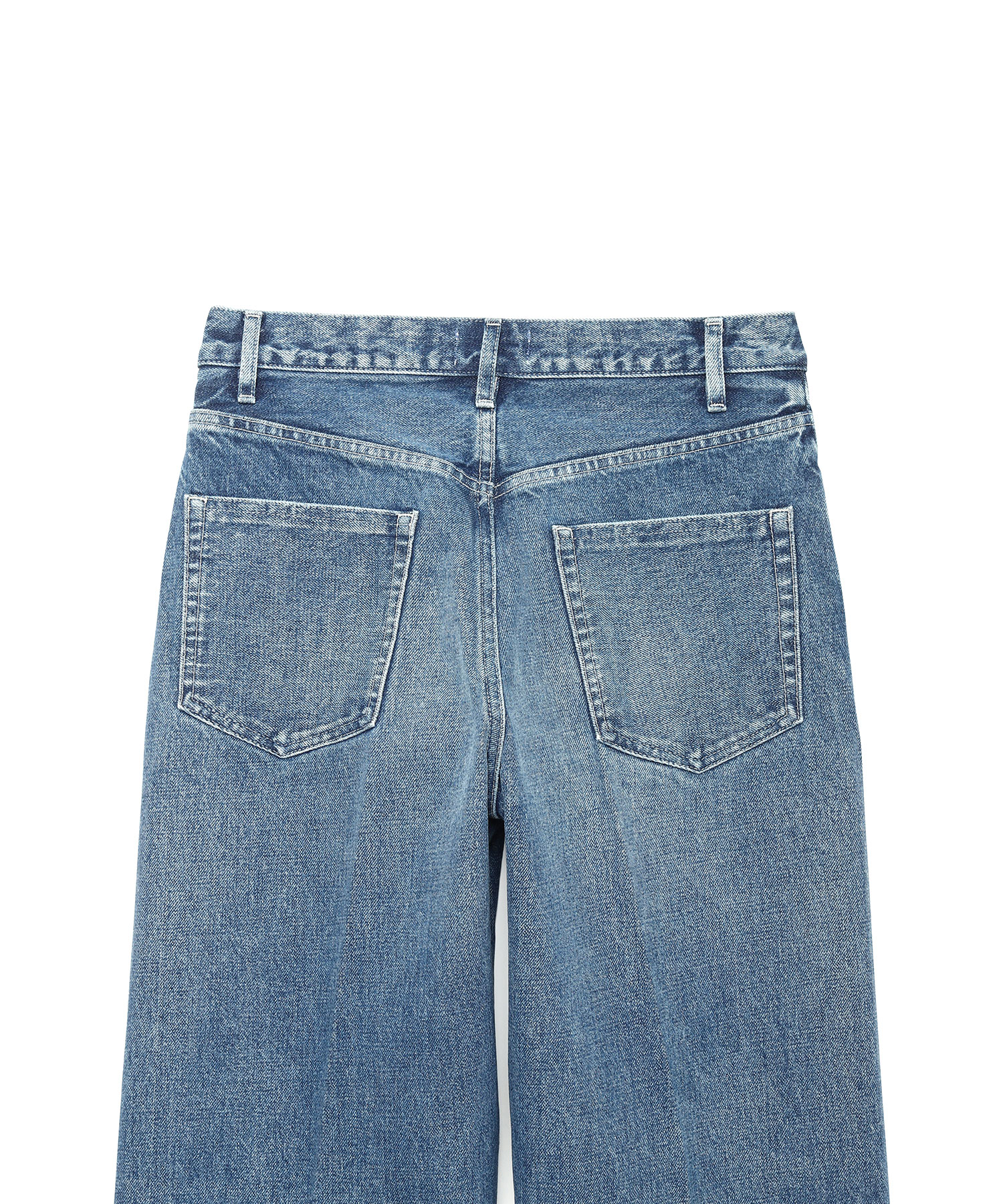 THE JEAN TROUSERS VINTAGE BLUE（TANAKA）｜TATRAS