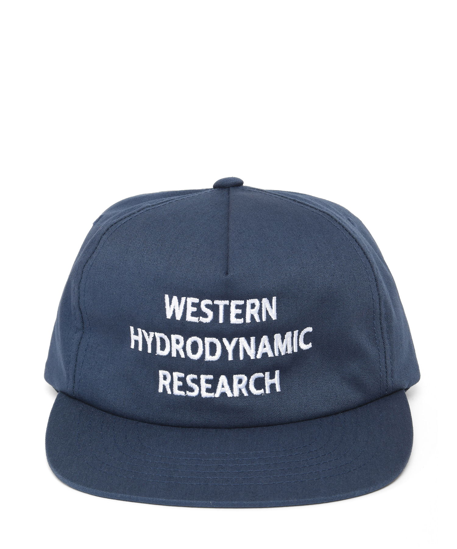 Western Hydrodynamic Research ウエスタンハイドロダイナミックリサーチ WHR 21AW Promotional Hat ロゴ刺繍6パネルキャップ MWHR21A3001-U Free NAVY 帽子【Western Hydrodynamic Research】