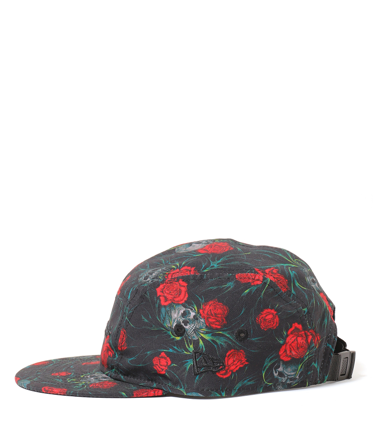 Yohji Yamamoto × NEW ERA JET CAP YY SR PRINT BLK RED（YOHJI