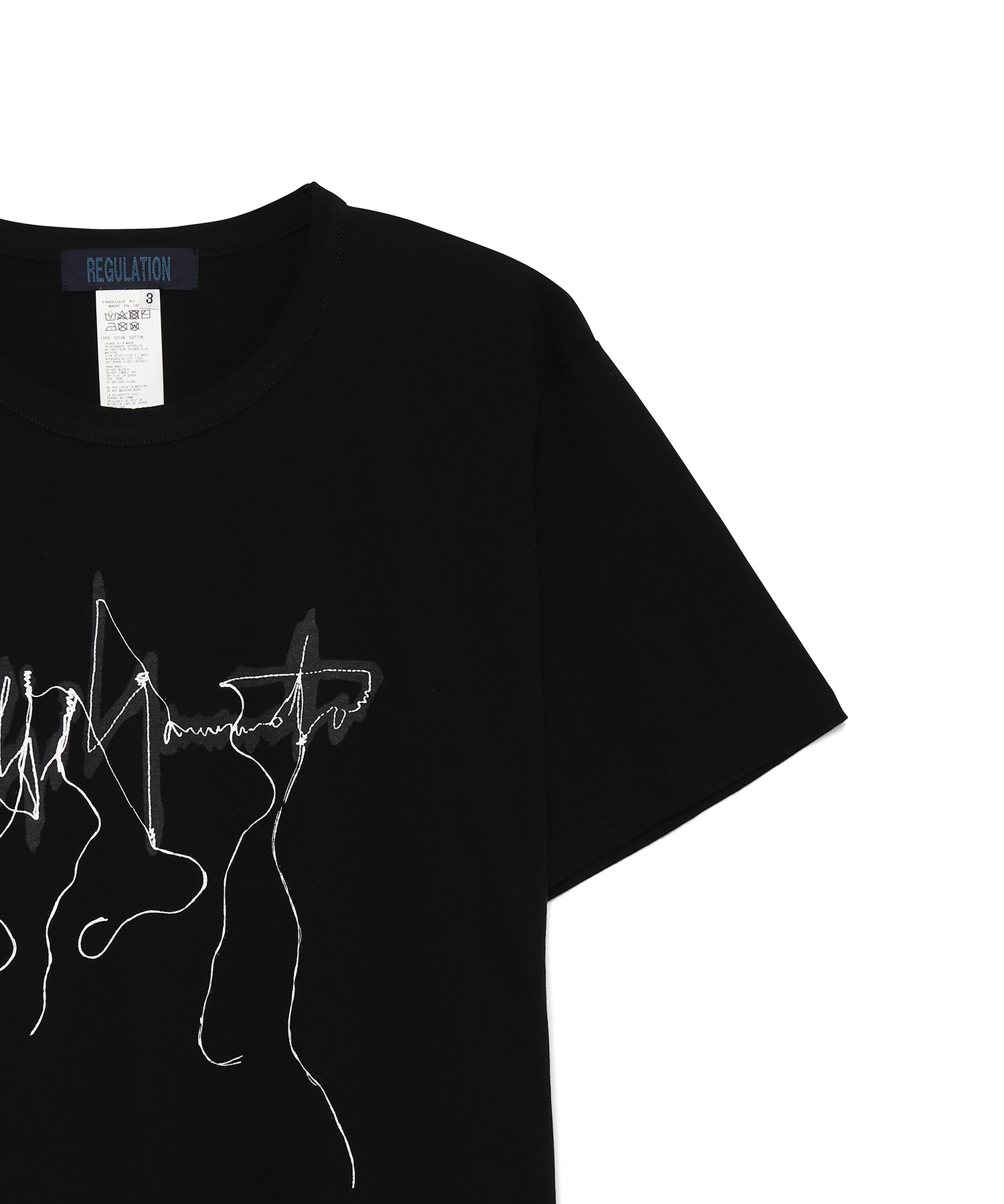 PLAIN STITCH T-SHIRT（YOHJI YAMAMOTO）｜TATRAS CONCEPT STORE