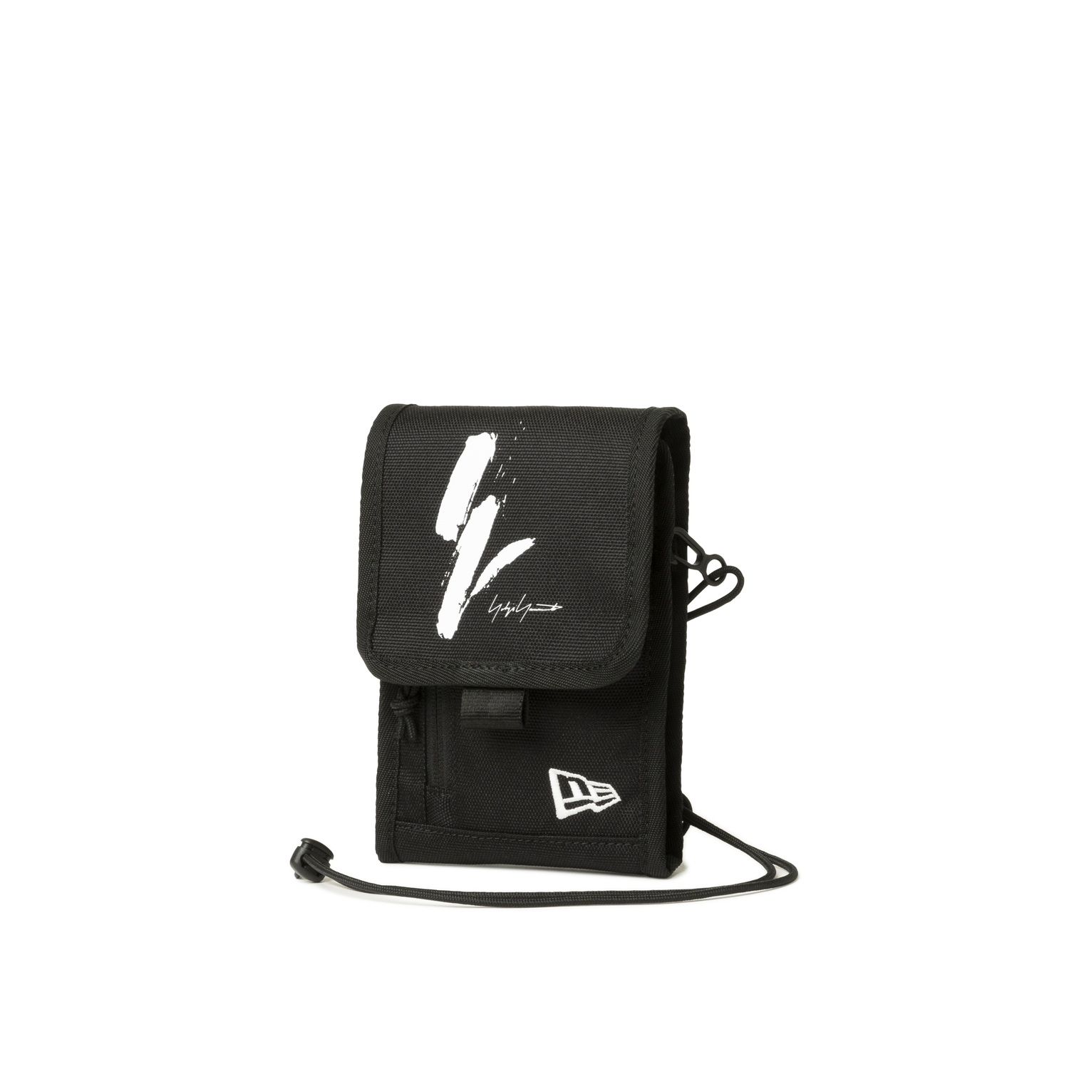 Yohji Yamamoto × NEW ERA NECK POUCH YY LOGO BLK WHT（YOHJI