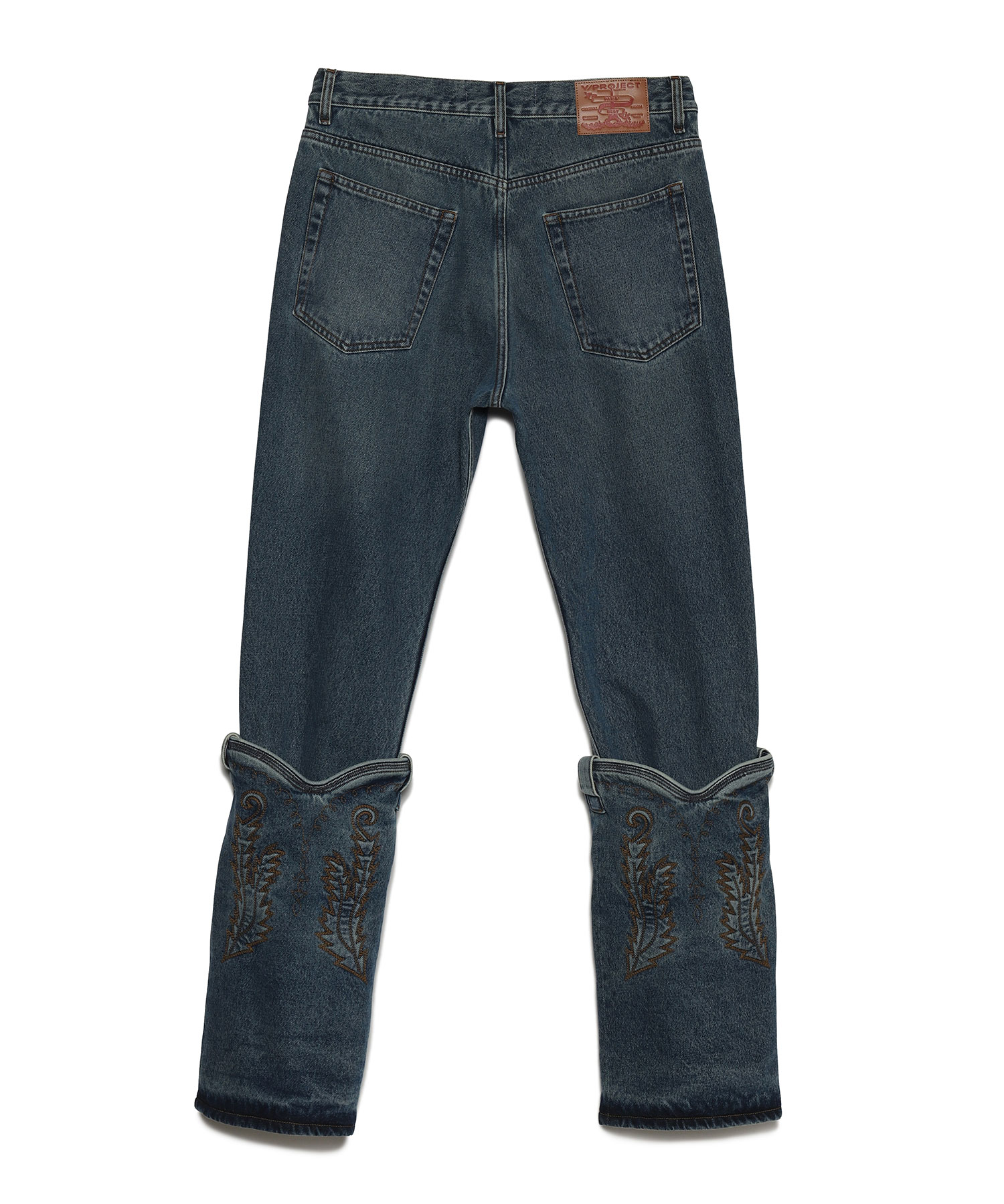 EVERGREEN MINI COWBOY CUFF JEANS（Y/PROJECT ...