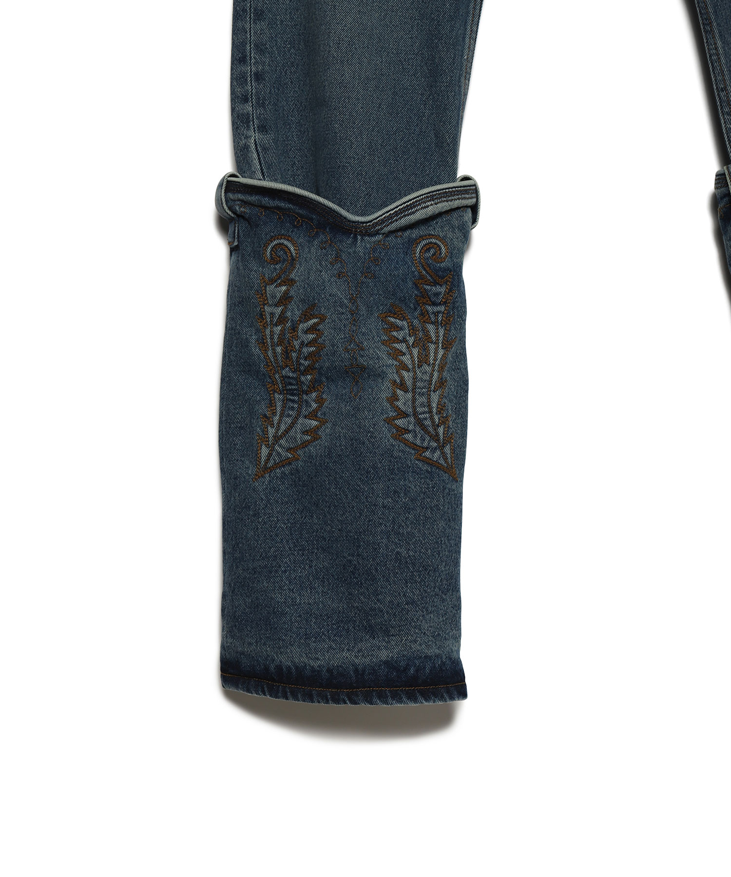 EVERGREEN MINI COWBOY CUFF JEANS（Y/PROJECT）｜TATRAS CONCEPT